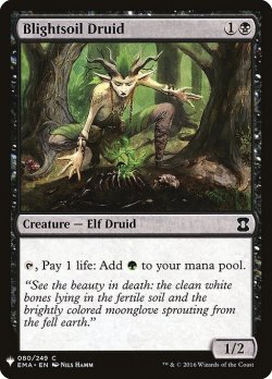 画像1: 病み土のドルイド/Blightsoil Druid (Mystery Booster)