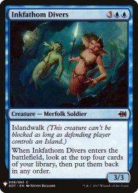 墨深みの潜り手/Inkfathom Divers (Mystery Booster)
