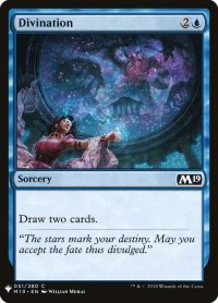 予言/Divination (Mystery Booster)
