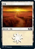 平地/Plains 【Ver.1】 (M21)《Foil》