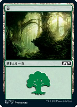 画像1: 森/Forest 【Ver.3】 (M21)《Foil》