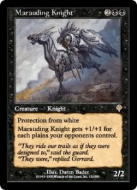 無法の騎士/Marauding Knight (INV)