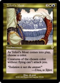 画像1: テフェリーの濠/Teferi's Moat (INV)