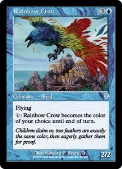 画像1: 虹色カラス/Rainbow Crow (INV)