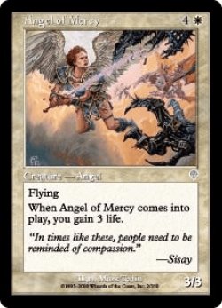 画像1: 慈悲の天使/Angel of Mercy (INV)《Foil》