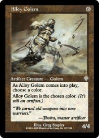 合金のゴーレム/Alloy Golem (INV)