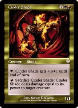 画像1: 燃えがらの影/Cinder Shade (INV)《Foil》