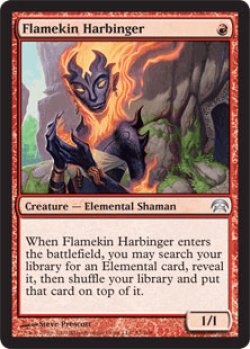 画像1: 炎族の先触れ/Flamekin Harbinger (HOP)