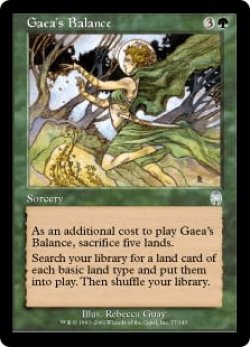 画像1: ガイアの均衡/Gaea's Balance (APC)《Foil》