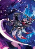 【イラストコレクション：箔押し】 刃吹雪の狐/Blade-Blizzard Kitsune 【47/81】 (NEO)