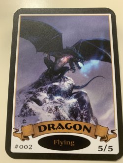 画像1: ドラゴントークン/Dragon Token (Mark Pool) #002