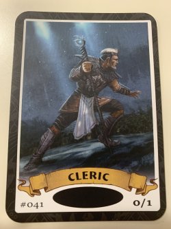 画像1: クレリックトークン/Cleric   Token (Mark Pool) #041 同ナンバー