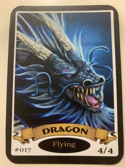 画像1: ドラゴントークン/ Dragon Token (Mark Pool) #017