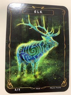 画像1: 鹿トークン/Elk Token(Mark Pool) #64