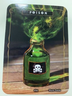 画像1: 毒トークン/Poison Token(Mark Pool) #56