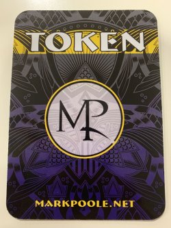 画像2: 青トークン/Blue Token(Mark Pool) #53