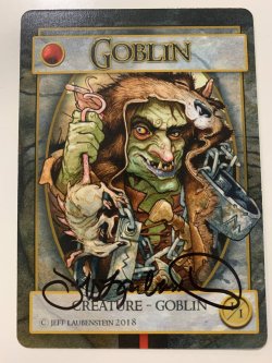 画像1: ゴブリントークン/Goblin Token 【Ver.2】 (Jeff Laubenstein)   サインド