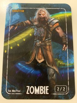 画像1: ゾンビトークン/ Zombie Token(Mark Pool)