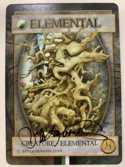 画像1: エレメンタルトークン/Elemental Token (Jeff Laubenstein)   サインド