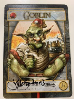 画像1: ゴブリントークン/Goblin Token 【Ver.3】 (Jeff Laubenstein)   サインド