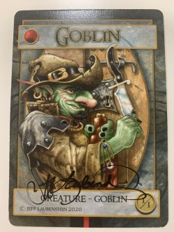 画像1: ゴブリントークン/Goblin Token 【Ver.4】 (Jeff Laubenstein)   サインド