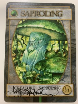 画像1: 苗木トークン/Saproling Token (Jeff Laubenstein)   サインド