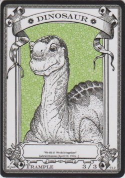 画像1: 恐竜/Dinosaur 【登録No.1】 (rk post Token)
