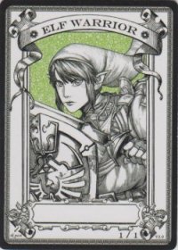 エルフ・戦士/Elf・Warrior 【登録No.1】 (rk post Token)