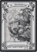 エルドラージ・ホラー/Eldrazi・Horror 【登録No.1】 (rk post Token)