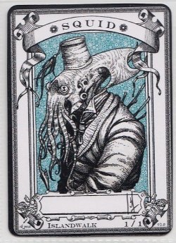 画像1: イカ トークン/Squid Token 【登録No.2】 (rk post Token)