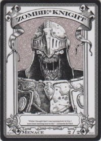 ゾンビ・騎士/Zombie・Knight 【登録No.1】 (rk post Token)