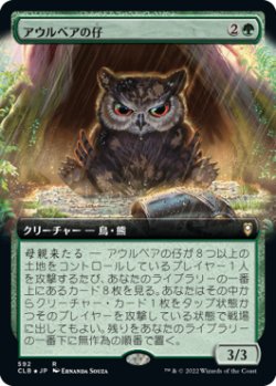 画像1: アウルベアの仔/Owlbear Cub (CLB)【拡張アート版】《Foil》