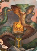 【イラストコレクション：箔押し】 ガーディアン・ナーガ/Guardian Naga 【16/81】 (CLB)