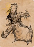 【イラストコレクション：箔押し】 エインシャント・ブロンズ・ドラゴン/Ancient Bronze Dragon 【58/81】 (CLB)