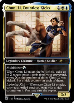 画像1: Chun-Li, Countless Kicks (432) (SLD)《Foil》