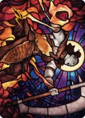 【イラストコレクション：箔押し】 ケルドの血拳、ガルナ/Garna, Bloodfist of Keld 【71/81】 (DMU)
