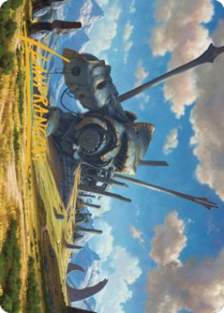 画像1: 【イラストコレクション：箔無し】 平地/Plains 【62/81】 (DMU)