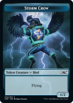 画像1: Storm Crow Token 【5/14】 (UNF)