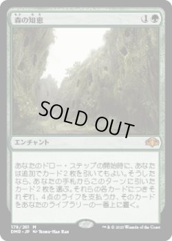 画像1: 森の知恵/Sylvan Library (DMR)《Foil》