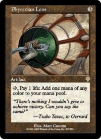 ファイレクシアのレンズ/Phyrexian Lens (INV)《Foil》