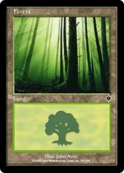 画像1: 森/Forest 【Ver.1】 (INV)《Foil》
