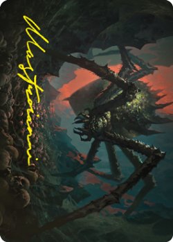 画像1: 【イラストコレクション】 ウンゴリアントの末裔、シェロブ/Shelob, Child of Ungoliant 【23/81】 (LTR)