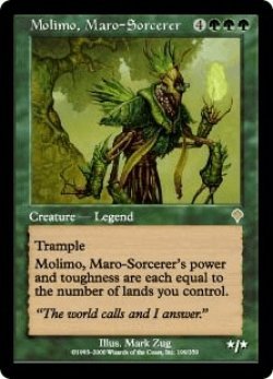 画像1: マローの魔術師モリモ/Molimo, Maro-Sorcerer (INV)《Foil》