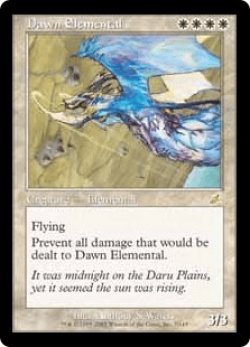 画像1: 曙光の精霊/Dawn Elemental (SCG)《Foil》