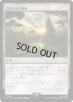 画像1: 進化する未開地/Evolving Wilds (PIP)《Foil》