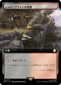 シャドーブラッドの尾根/Shadowblood Ridge (PIP)【拡張アート版】《Foil》