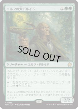 画像1: エルフの大ドルイド/Elvish Archdruid (FDN)