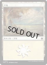 平地/Plains 【Ver.1】 (FDN)《Foil》