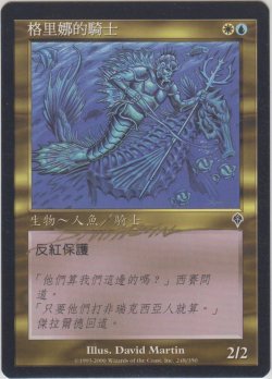 画像1: ガリーナの騎士/Galina's Knight 【他言語/登録No.2】 (INV)【サインド】