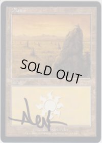 平地/Plains 【オンスロート】 (Arena)【サインド】